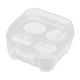 thumbnail image 5 of Caja organizadora para guardar huevos, a prueba de golpes, para el hogar, bandeja para guardar huevos. 4 Gir10.5x10.5x6.5cm, 5 of 9