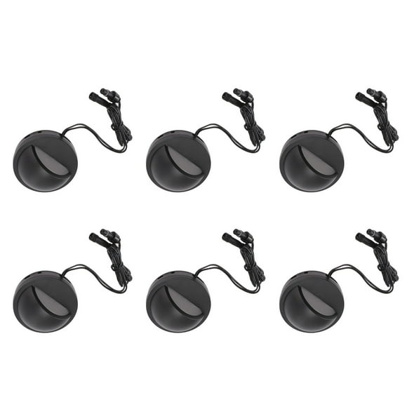 Waterproof Step Deck Lamp,6PCS Low Voltage Deck Warm White Deck Step Lamp LED Deck Lights Rugged and Tough