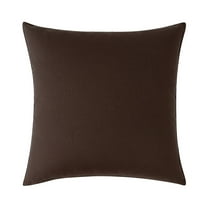 Beautynvta Decorative Outdoor Waterproof Throw Pillow Covers, Solid Color Square Cushion Case for Couch, Bed, Patio, Sofa, Tent, 18''x18''