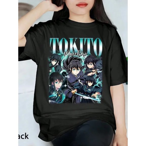 Anime Tokito Muichiro Fan Gift Men And Women T-Shirt Unisex 2
