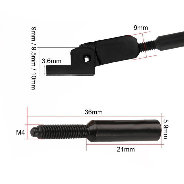 Con sillines de trémolo de puente de rodillo de llave sillines de trémolo antioxidantes de 6 uds previene la rotura de cuerdas para guitarra eléctrica ANGGREK Otros