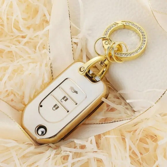 New TPU Car Key Cover Case 360 Degree Full Protect For Honda CivIc HRV CRV XRV Crider Odyssey 2015-2018 Remote Key Protection