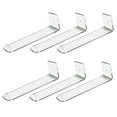 thumbnail image 1 of Yuarrent Soporte para diadema acrílico resistente, estante duradero y minimalista para organizar el cabello de forma segura, 6 piezas Decoración del hogar, 1 of 6