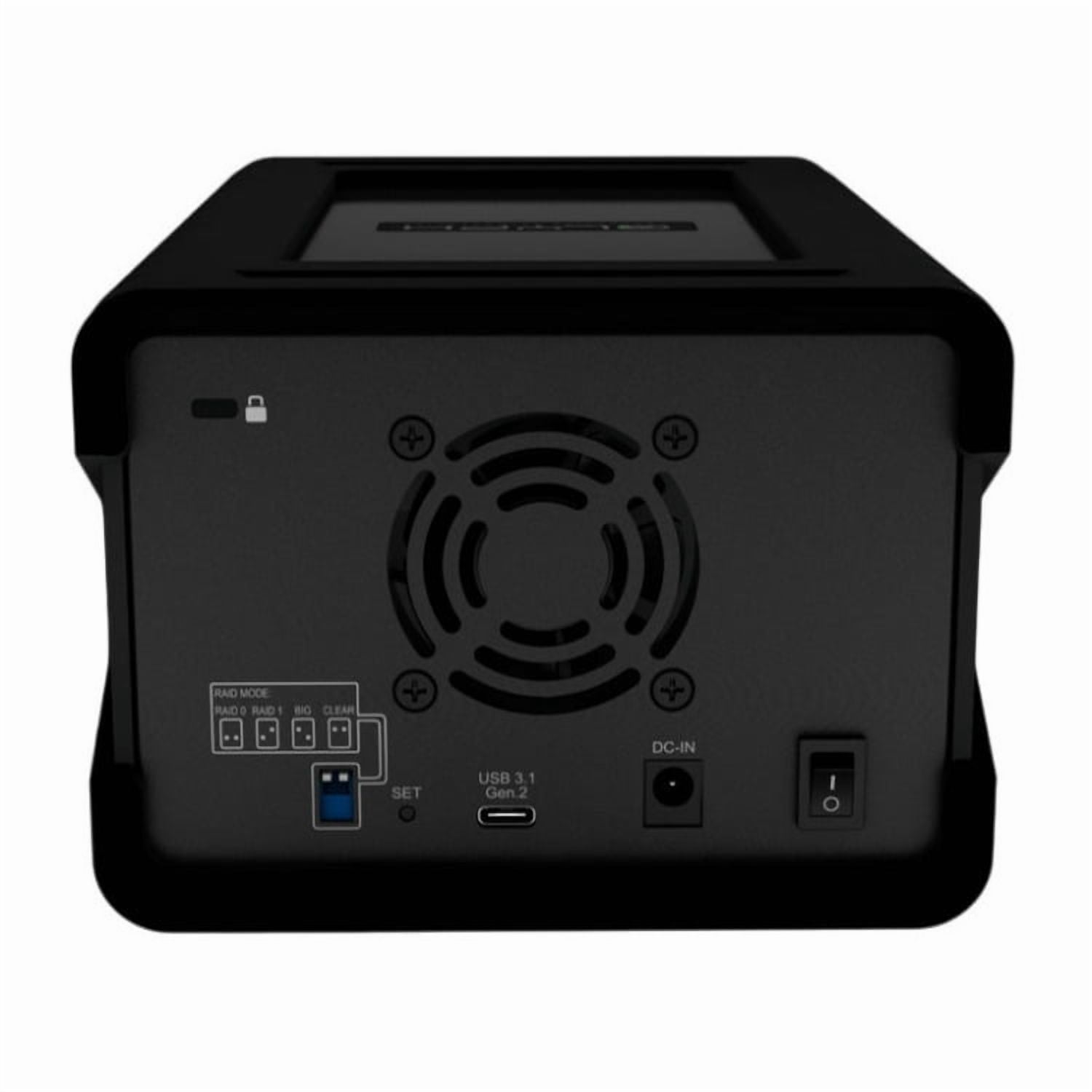 Glyph Technologies Blackbox PRO RAID 24TB (2x12TB) 2-Bay USB-C 3.2 Gen 2 RAID Array