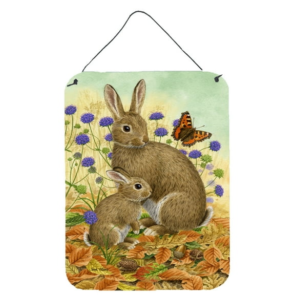 Rabbit and Baby Wall or Door Hanging Prints
