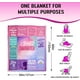 thumbnail image 4 of LHSHID Bonus Daughter Gifts Blanket Gift for Bonus Daughter Stepdaughter Gifts from Stepmom Bonus Daughter Gifts from Stepmom Bonus Daughter Birthday Gifts for Stepdaughter Throw Blanket 60x80in, 4 of 6