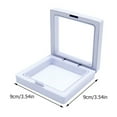 thumbnail image 2 of Miangastore Plectrum Picks Storage Case Storage Boxes White 2Set, 2 of 9