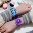 thumbnail image 3 of Disney Frozen Princess LED Glowing Watch, figuras de juguetes para niños, reloj de dibujos animados para niños y niñas, juguetes de navidad, regalos, nuevo, 3 of 4