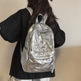 thumbnail image 3 of Fashionable Simple Versatile Cute Casual Backpack, Student Trendy Multi Functional School Bag, Sports Travel Large Capacity Backpack, 3 of 6