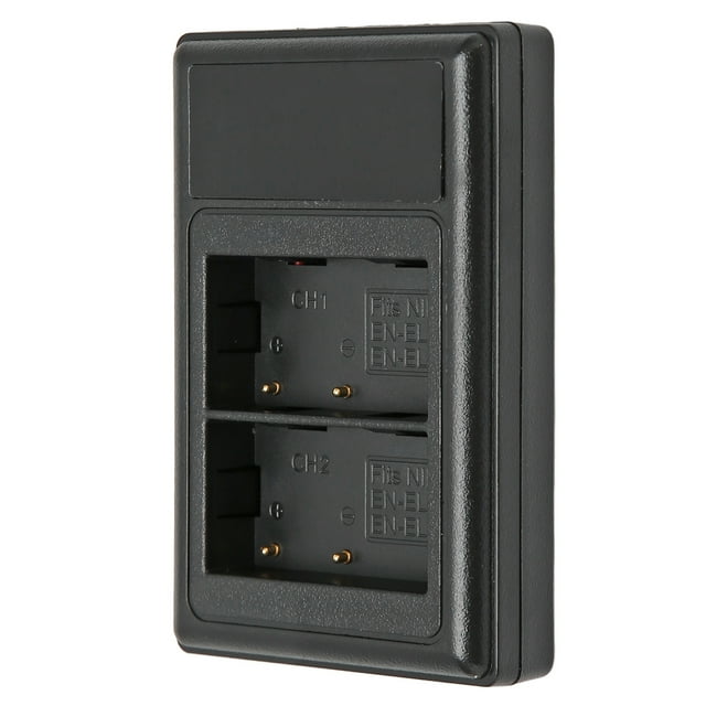 Cargador de batería Bling Bling Para cámara Nikon D90 D80 D90s D700 D300 D300S D200 D70 D50 D100 D80S D70S