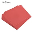 thumbnail image 3 of Uxcell Origami Paper Double Sided for Art Craft Project Beginner 100 Sheets Bright Red 6x6 inch, 3 of 5