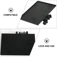 thumbnail image 6 of Microphone Stand Clamp- On Utility Shelf Adjustable Table Live Broadcast Mic Stand Clip Holder Rack Sheet for Microphone Instrument Accessory Black, 6 of 6