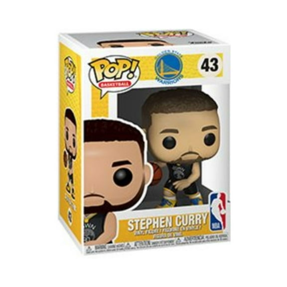 Stephen Curry Funko Pop! Golden State Warriors - Collectible Vinyl Figure #43 with Case