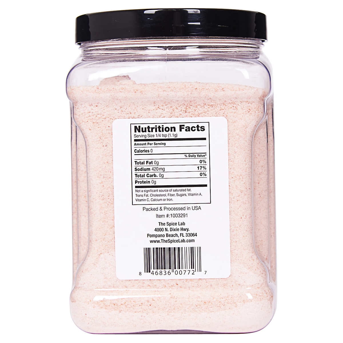 The Spice Lab Himalayan Pink Salt, Fine Grain, 5 lbs