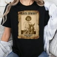 thumbnail image 2 of Black Cowboy Bill Pickett Western Rodeo Melanin History T-Shirt, Men's And Women's Graphic Tee 100% Cotton by TBun, Full Sizes S-5XL, 2 of 4