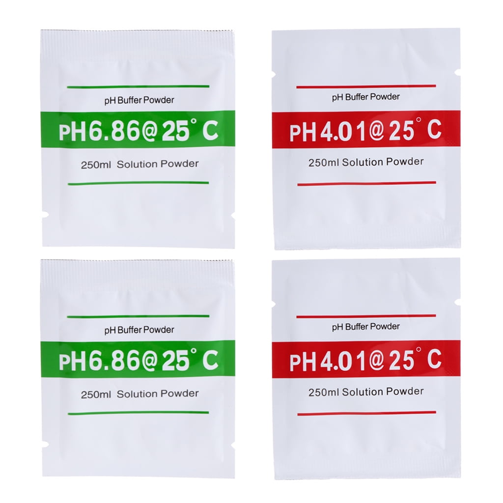 20 Pcs PH Buffer Solution Powder PH For Test Meter Measure Calibration 4.01 6.86 