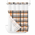 abstract-stripes-no-hook-shower-curtain-with-snap-in-liner-orange
