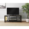 thumbnail image 3 of hometrends Hollow Core TV Stand, Espresso, 3 of 7