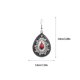 thumbnail image 2 of 1 par de pendientes de araña, pendientes de aro de gotas de estilo Retro bohemio, regalos del Día de San Valentín, accesorio de moda para el Ropa, zapatos y accesorios Miscelánea Escribe un Sonducket AP009553-01B, 2 of 6