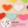 thumbnail image 4 of Kids Costume Heart Embroidered Cloth Patch Sew on for Jeans Shirt Patches Colorful Iron Accessories Child 40 Pcs, 4 of 6