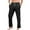 Black, variant on JAKANYQ Men's Pants With Deep Pockets Loose Fit Casual Jogging Trousers For Running Workout Training Basketball Comfy Breathable