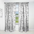 thumbnail image 1 of Panneaux de Rideaux Design Rétro AIR-Abstract II' Mid-Century Modern, 1 of 4