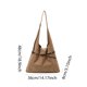 thumbnail image 2 of Bolso Hobo Bandolera Ante Sintético Gran Capacidad para Mujer Invierno (Marrón Claro), 2 of 9