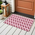 thumbnail image 5 of Valentine's Day Washable Area Rug 2 x 3 ft Roses Romantic, Soft Non Slip Rugs Stain Repellent Indoor Felt Carpet for Living Dining Room Bedroom Home Office, 5 of 9