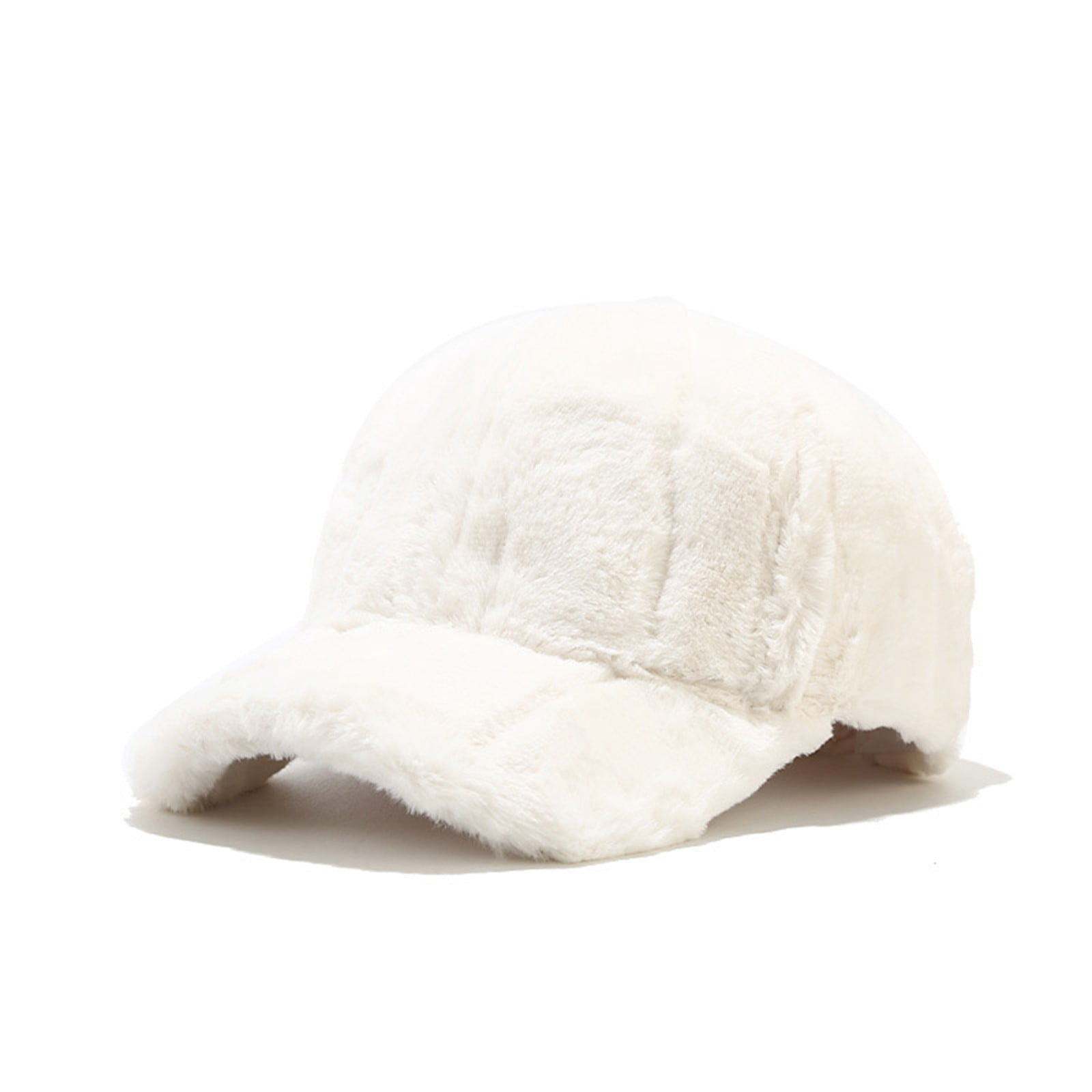 Casquette Baseball Hiver Homme Femme - Bonnet Peluche Agneau Chaud Réglable, Coupe-Vent Sportive Ski
