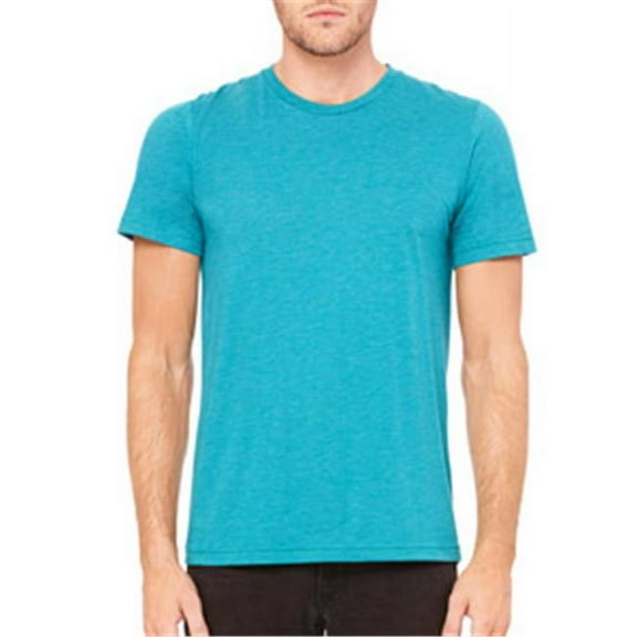 Canvas 3413 Unisex Triblend Short-Sleeve T-Shirt - Teal - 2XL