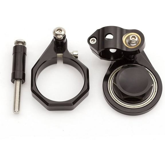 FXCNC Racing Motorcycle CNC Steering Damper Stabilizer Buffer Mounting Bracket Kit Compatible with GSXR 600 750 GSX-R600 GSX-R750 2006-2010