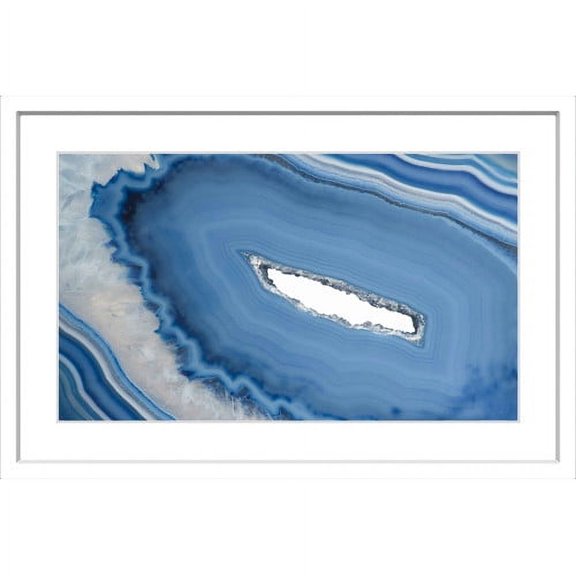 "Abyss Island" Framed Painting Art Print, 24" x 1.5"