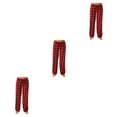 thumbnail image 2 of Pantalón largo de poliéster Jumpingount colorido informal transpirable para mujer, 2 of 6