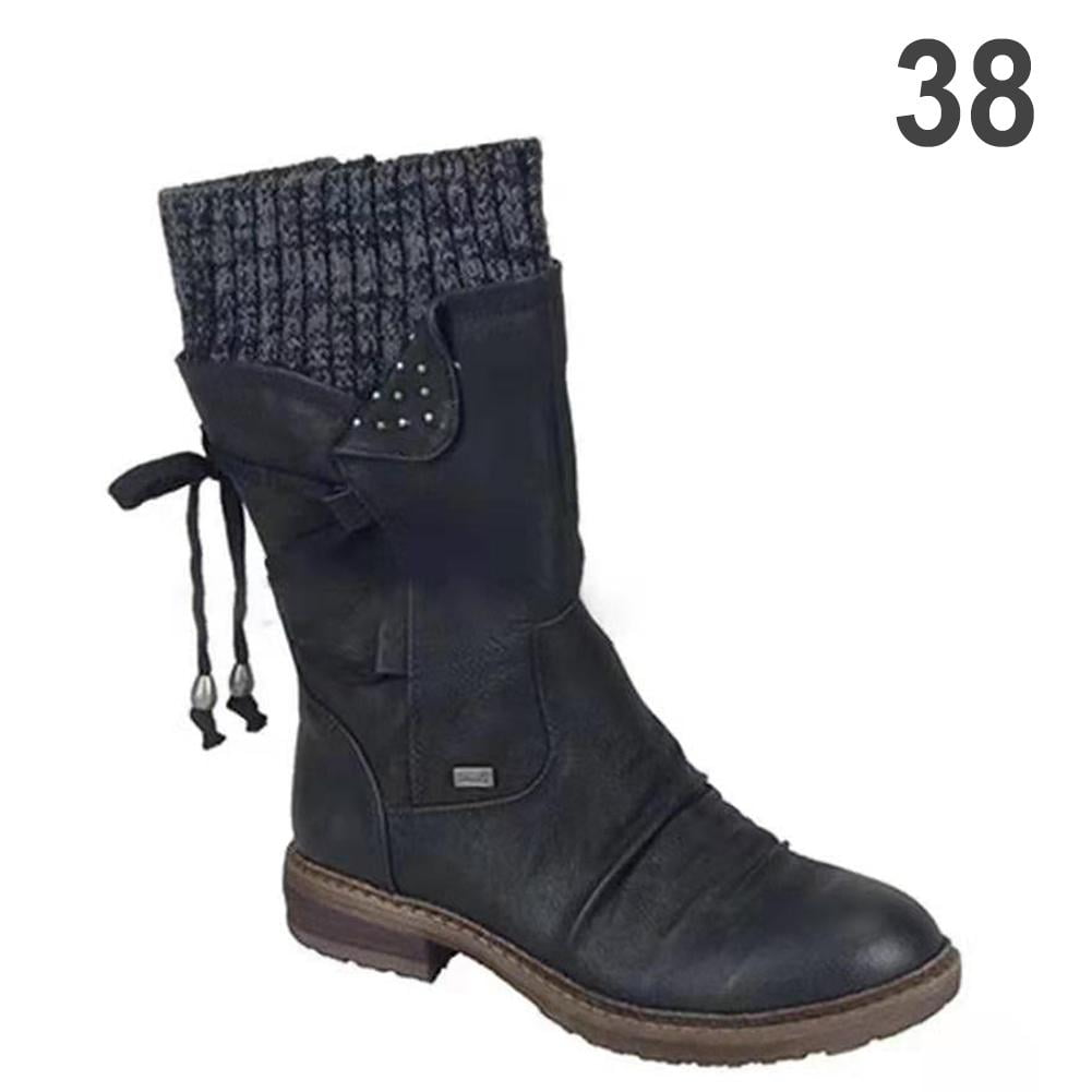 fur ladies boots