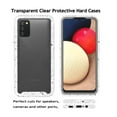 thumbnail image 6 of Galaxy A02S Case, Case Cover for 2021 Samsung Galaxy A02S, Njjex Full-Body Rugged Transparent Clear Back Bumper Case Cover for Samsung Galaxy A02S 6.5" 2021, Not A20S 6.4" -White, 6 of 10
