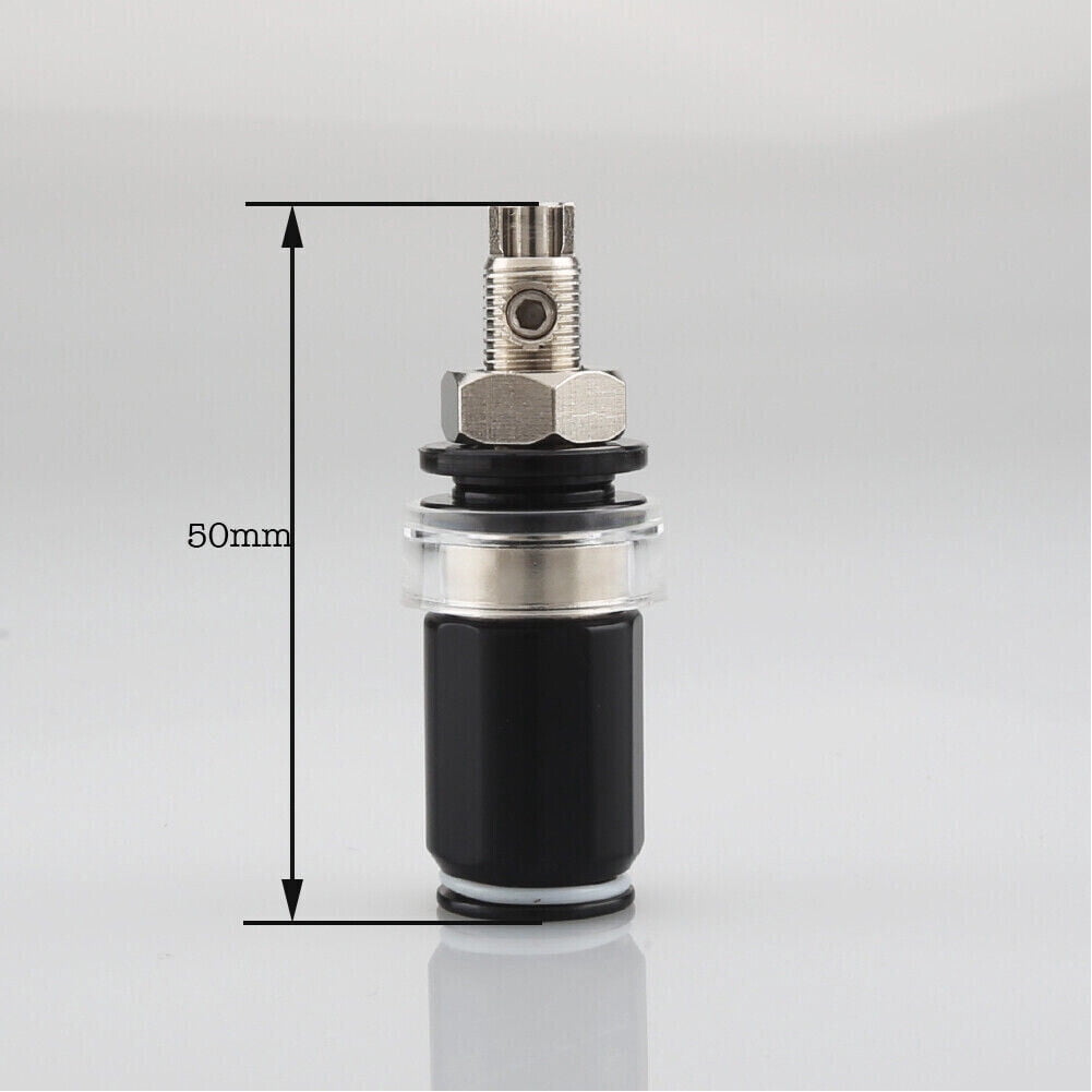 8Pcs Rhodium Plated HiFi Amplifier Speaker Binding Post Socket Female Terminal