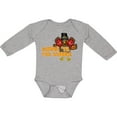 thumbnail image 3 of Inktastic Gobble Til' You Wobble Boys or Girls Long Sleeve Baby Bodysuit, 3 of 5