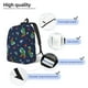 thumbnail image 3 of Balery Dinosaur Astronaut Mochila Clásica Impresa Básica para Viaje, Mochila Escolar Resistente al Agua, Mochila de Lona con Correas Ajustables-Small, 3 of 5