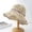 Purple, variant on CHENge Women's Summer Straw Bucket Hat with Lace Cutout Design Breathable Wide Brim Sun Hat for Travel and Beach Outings