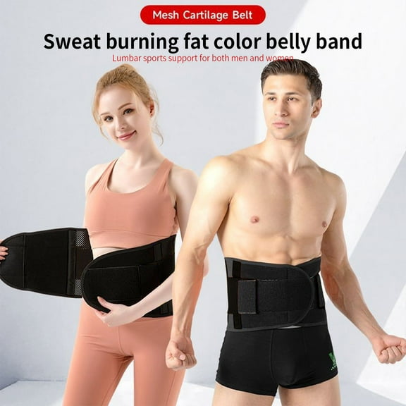 Qepwscx Plus Size Elastic Waist Bands for Stomach Support & Compressions Wrap Breathable, Support and Core Stability，Working Out Shapewear Soft, friendly L-XXXXXL