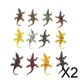 thumbnail image 1 of 2x Figuras de Acción de Plástico Modelo de Animales Salvajes Simulados para Colección de Niños Juguete Educativo de Ciencia 2 piezas, 1 of 10