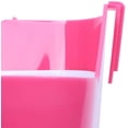 thumbnail image 2 of Caja de arena para gatos conejillo de indias, orinal triangular, esquina, caja de arena para gatos chinchilla, caja de inodoro de esquina de plástico para hámster, adecuada para conejos, hurones,, 2 of 4