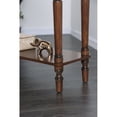 thumbnail image 3 of Furniture of America Humphry Transitional Wood 2-Drawer Writing Desk in Cherry, 3 of 3