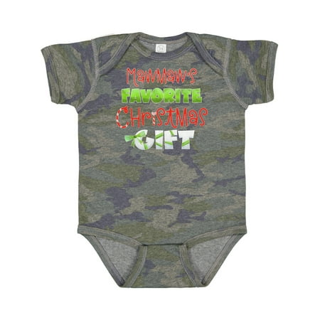 

Inktastic Mawmaw s Favorite Christmas Gift Gift Baby Boy or Baby Girl Bodysuit