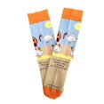 thumbnail image 1 of Chaussettes de Dinde de l'Action de Grâce Comicales de Sock Panda - Adulte Petit (Pointure 2-5), 1 of 5