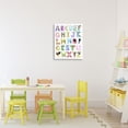 thumbnail image 3 of Stupell Industries Contemporary Alphabet Shapes with Animals Canvas Art, 16 x 20, by Carla Daly, 3 of 8