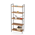 thumbnail image 1 of Librero Organizador 5 Repisas Moderno Madera Estante Negro, 1 of 7