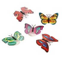 VERDANVERSE fence lighting LED Decoration Light Sticker ABS Assorted Color Light Nursery Decor 10pcs