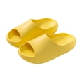 thumbnail image 3 of Staki Kids Slides Toddler Slides Slipper Unisex Child Girls Slide Sandals for Kids Flip Flops Comfy Shower Slippers Beach Garden Shoes(Yellow,12 Little Kid), 3 of 5