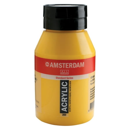 UPC: 8712079281052 | Amsterdam Standard Acrylics 1000ml Azo Yellow Medium